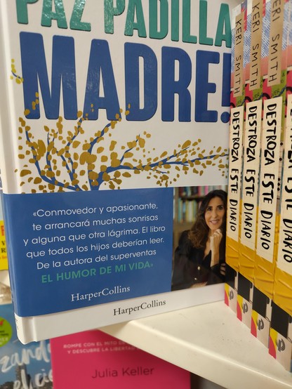 El libro de Paz Padilla llamado madre. Huele a ranciedad de lejos