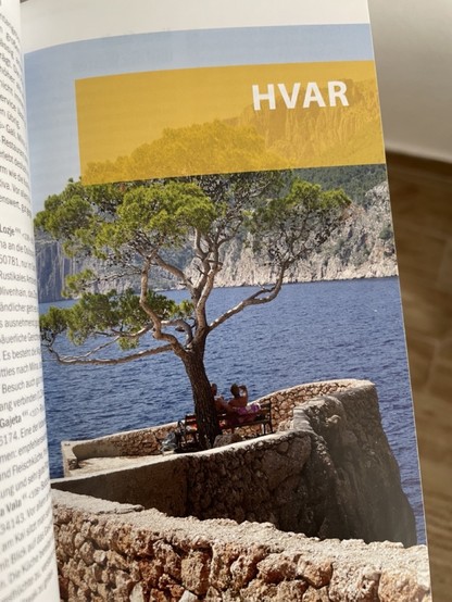 Picture from a guide from Croatian island HVAR