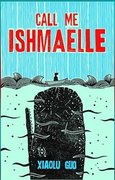 Book cover showing a whale heading up towards a small boat