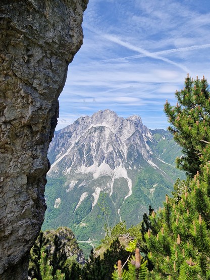 Blick auf den Creta Grauzaria