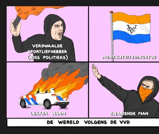 cartoon: de wereld volgens de vvd