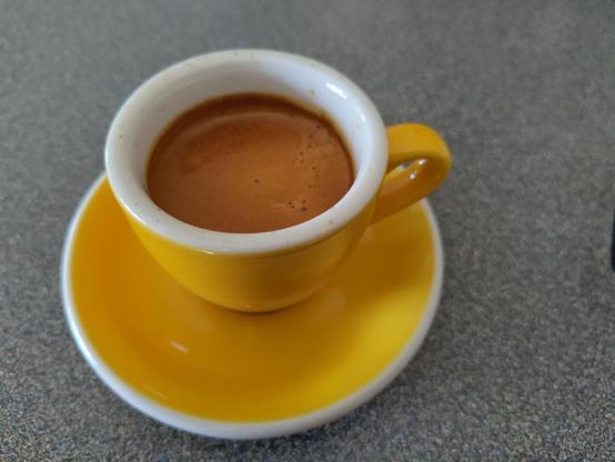 de eerste doppio van de dag