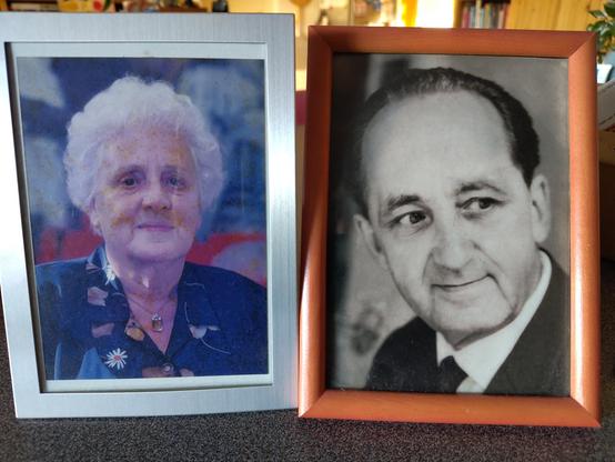 portretten van mijn ouders.