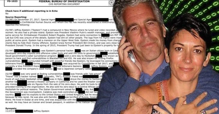 Jeffrey Epstein and Epstein file referencing "hacker"