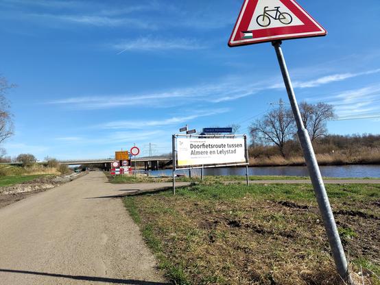 Toekomstige fietssnelweg