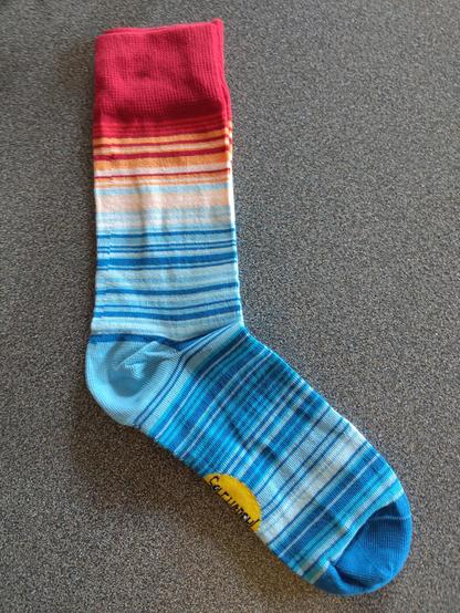 sokkwn met klimaatstrepen