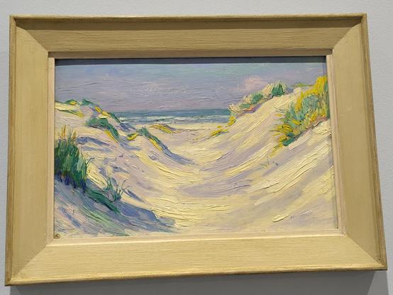 Schilderij: duinen bij Bergen