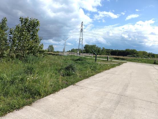 Eind van het Meridiaanpark