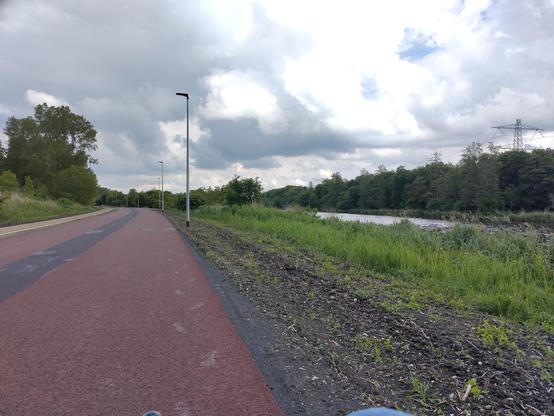 De fietssnelweg maar Lelystad