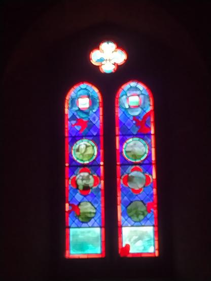 Stained glass window