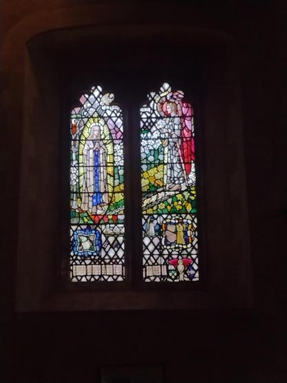 Stained glass window