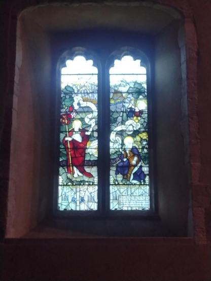 Stained glass window