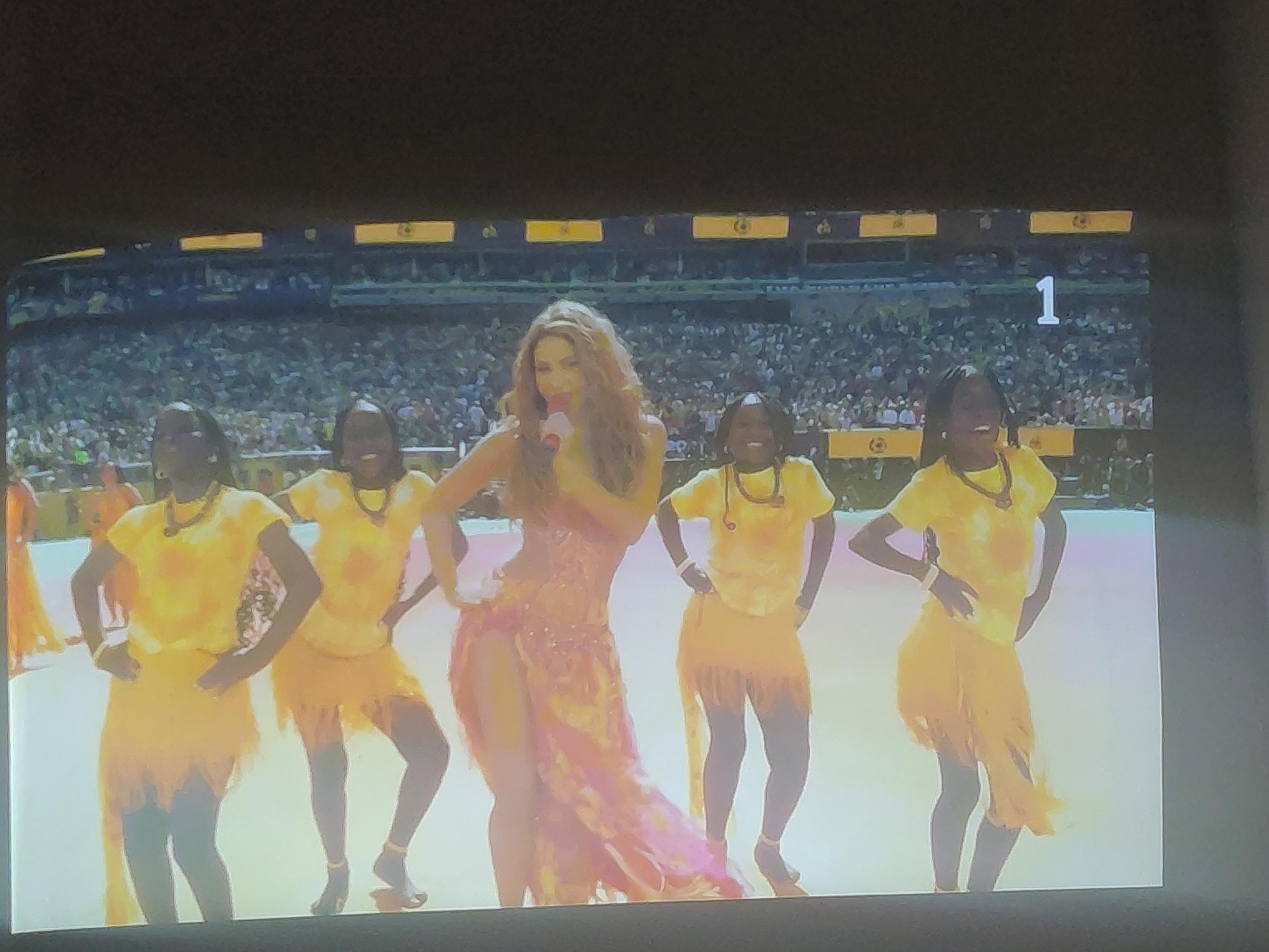Shakira contando