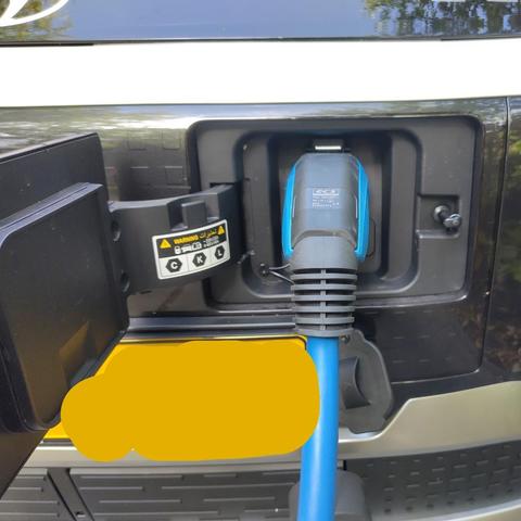 stekker in de auto