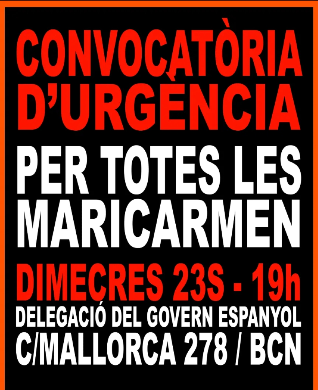 Cartel con los datos de la convocatoria del toot
