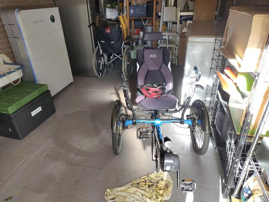 trike met ketting