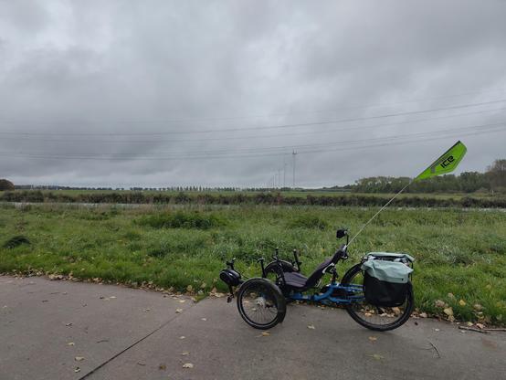 trike in Zuid Flevoland bij Almere